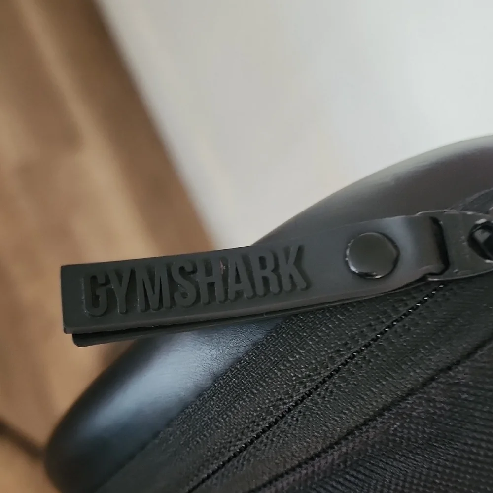 Gymshark Small Black Round Duffel Gym Travel Bag